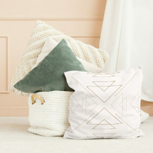 Cojín Decorativo Almohadones de Tirar Boho Tonos Terrosos