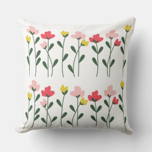 Cojín Decorativo Almohadones Filas de Jardín Caprichoso