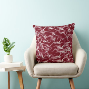 Cojín Decorativo Almohadones grises y burgundy