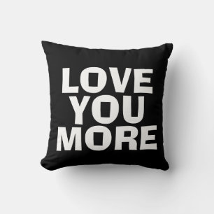 Cojín Decorativo Almohadones LOVE YOU MORE
