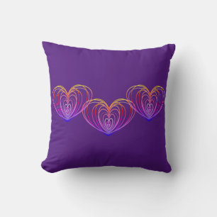 Cojín Decorativo Almohadones Morados para Sofá Couch Chaise Lounge
