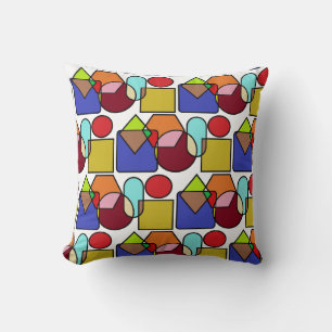 Cojín Decorativo Almohadones multicolores con diseño de círculos