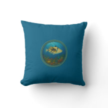 Almohadones Océano Azul Pez Picasso Trigger