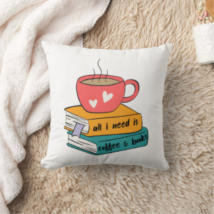 Cojín Decorativo Almohadones para amantes de los libros