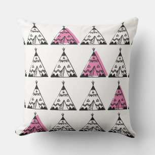 Cojín Decorativo Almohadones para niños - Carpa india rosa