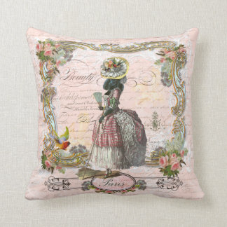 Cojín Decorativo Almohín de cangrejo negro Marie Antoinette