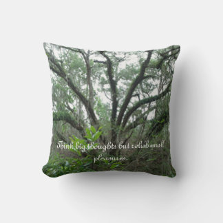 Cojín Decorativo Almohín reversible de árbol tranquilo