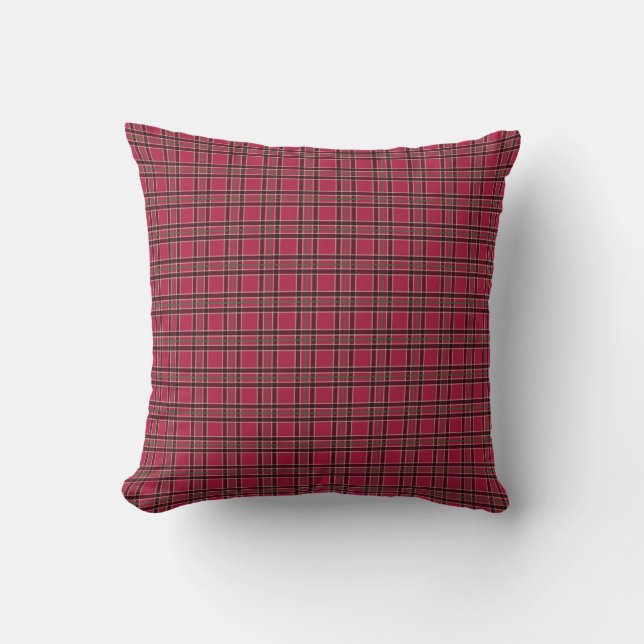 Cojín Decorativo Almohín Rojo Rústico (Anverso)
