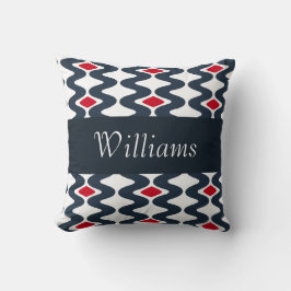 Cojín Decorativo Almohín rojo y azul