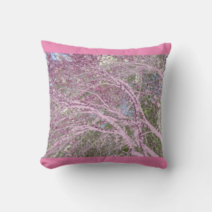 Cojín Decorativo Almohín rosado de la capucha roja oriental