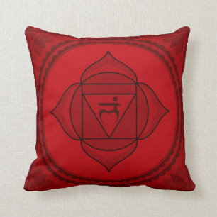 Cojín Decorativo Almojón Muladhara o chakra raíz
