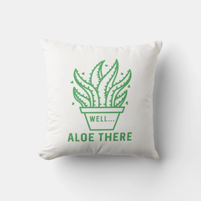 Cojín Decorativo Aloe (Anverso)