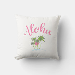 Cojín Decorativo Aloha Bebe Estilo Hawaiano Verano
