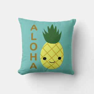 Cojín Decorativo Aloha Cute Kawaii Piña