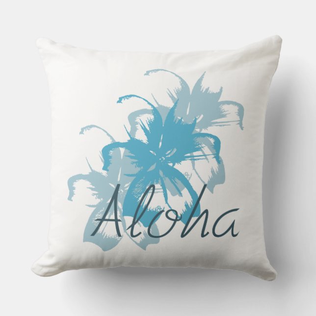 Cojín Decorativo Aloha Floral (Anverso)