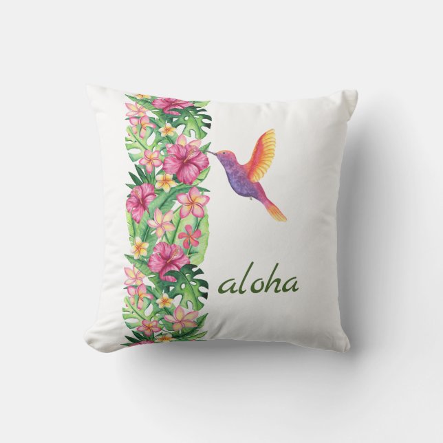 Cojín decorativo Aloha Garden (Anverso)