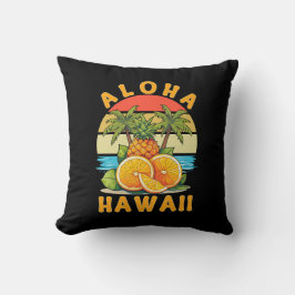 Cojín Decorativo Aloha Hawaii Pineapple