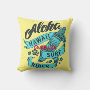 Cojín Decorativo Aloha Hawaii Surf Rider Thunder_Cove