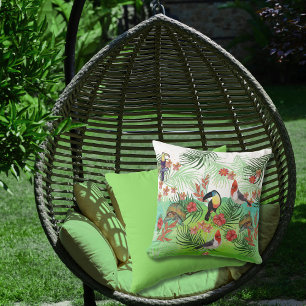 Cojín Decorativo Aloha Tropical Paradise Patio al Aire Libre Pillow