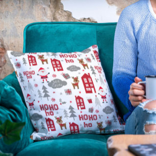 Cojín Decorativo Alojamientos de invierno de los Navidades más boni
