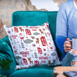 Cojín Decorativo Alojamientos de invierno de los Navidades más boni