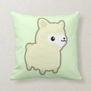 Cojín Decorativo Alpaca de Kawaii