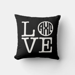 Cojín Decorativo Alpha Chi Omega Amor