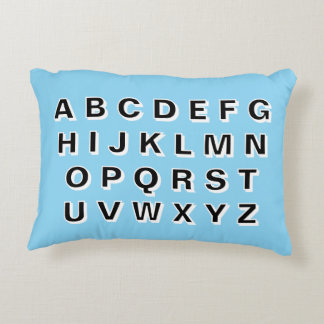 Cojín Decorativo Alphabet, Numbers and symbols