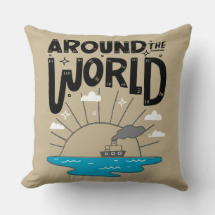 Cojín Decorativo Alrededor Del Mundo