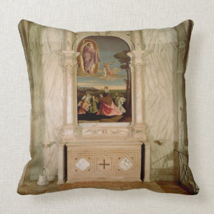 Cojín Decorativo Altarpiece del St. Christina