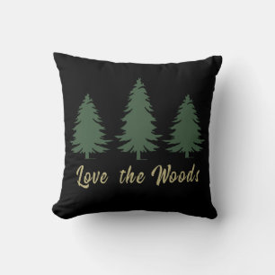 Cojín Decorativo Ama los pinos Bosque