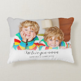 Cojín Decorativo Ama tu Personalizado Nana