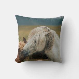 COJÍN DECORATIVO AMABLE PAREJA DE CABALLOS