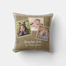 Amamos a la abuela Personalizado de Collage de fot