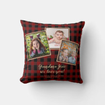 Amamos a la abuela Personalizado de Collage de fot