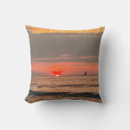Cojín Decorativo Amanecer en la playa