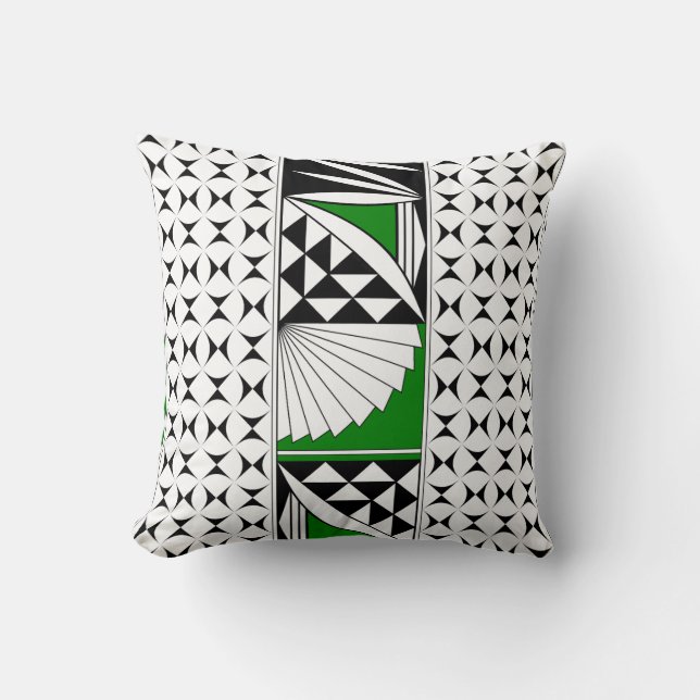 Cojín Decorativo Amanecer nativo del suroeste (Anverso)