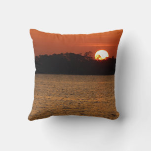 Cojín Decorativo Amanecer sobre la bahía de Perdido