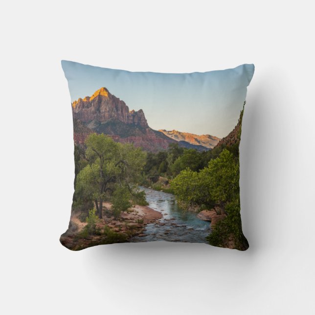 Cojín Decorativo Amanecer sobre Watchman (Anverso)