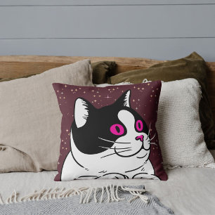 Cojín Decorativo Amante de gatos lindos modernos amigo de mascotas 