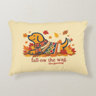 Cojín Decorativo Amante de Perros Otoño Acogedor