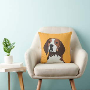 Cojín Decorativo Amante del perro Beagle Beagle