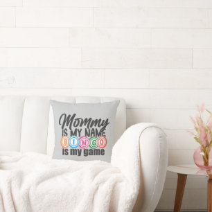 Cojín Decorativo Amantes de Cute Mommy Bingo