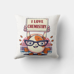 Cojín Decorativo Amantes de Guppies y Química