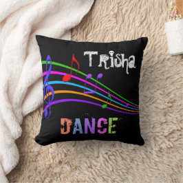 Cojín Decorativo Amantes de la música dulce Noches de baile almohad