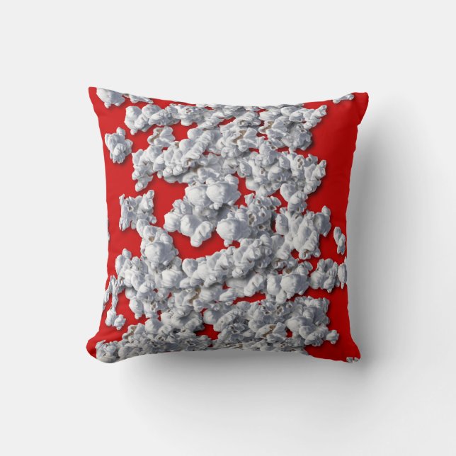 Cojín Decorativo Amantes de las palomitas (Anverso)