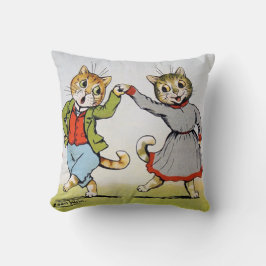 Cojín Decorativo Amantes de los gatos, Louis Wain