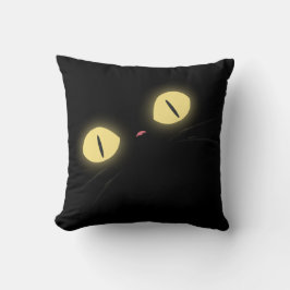 Cojín Decorativo Amantes del gato con un espanto