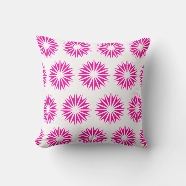 Cojín Decorativo Amantes modernos rosados (Anverso)