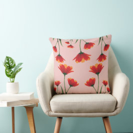 Cojín Decorativo Amapolas Dawnfire